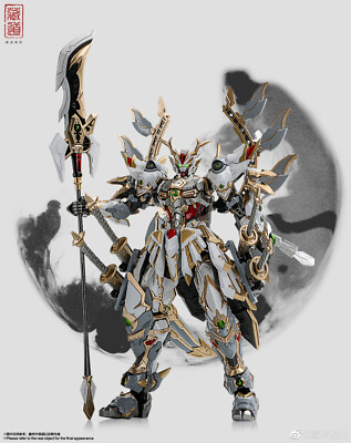New CangDao CD-01 Four Holy Beasts White Dragon Metal Build Robot 1/72  in stock