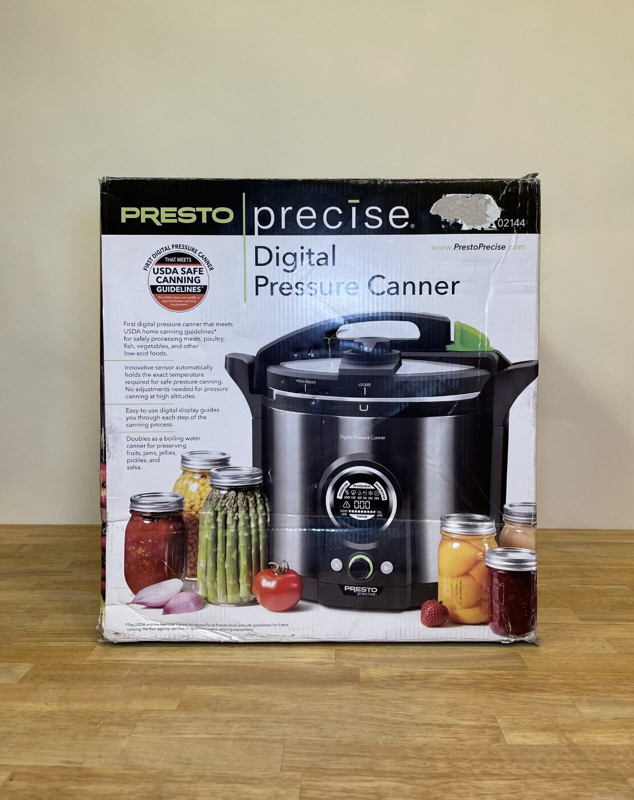 Presto Precise 12 Quart Automated Digital Canner, Black