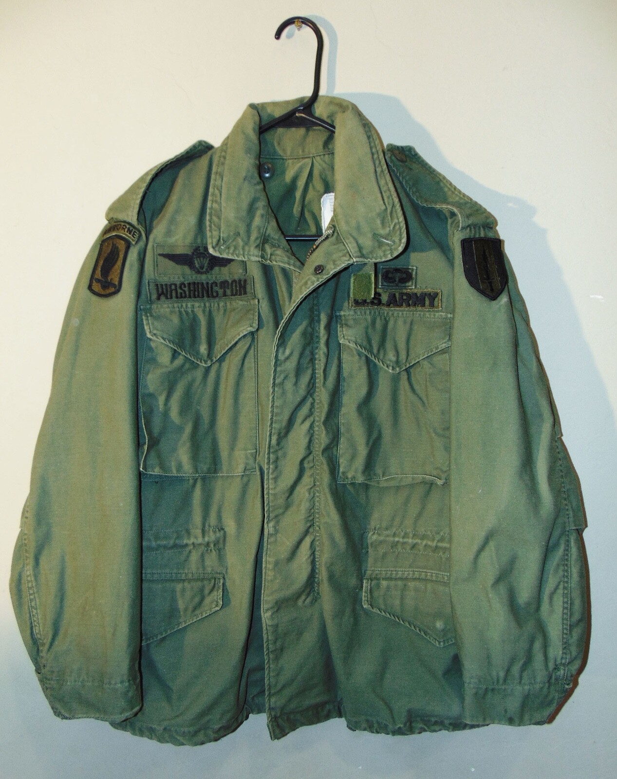Nice Clean 1978 Army Airborne M65 Field Jacket Small Short