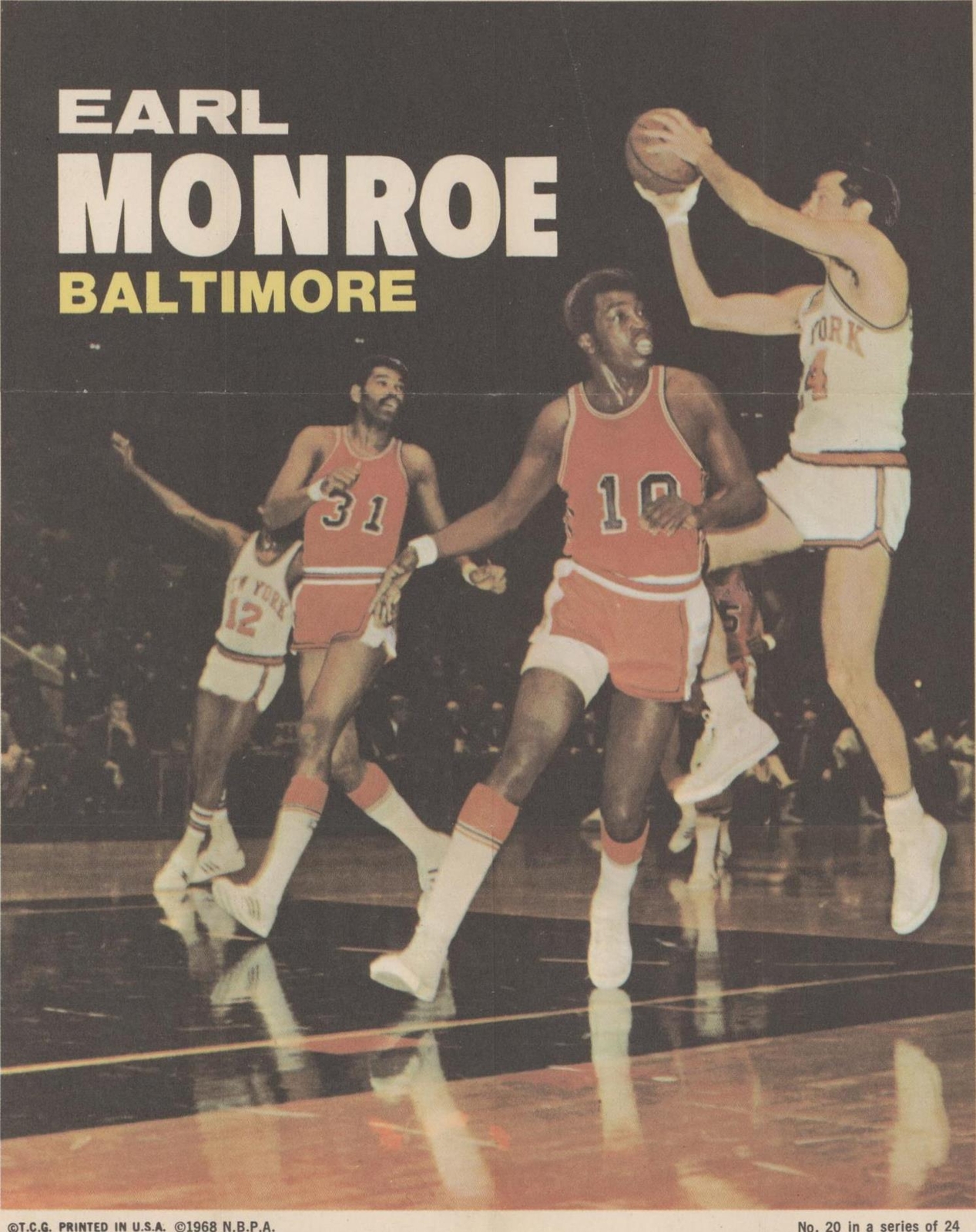1970-71 Topps - Earl Monroe #20
