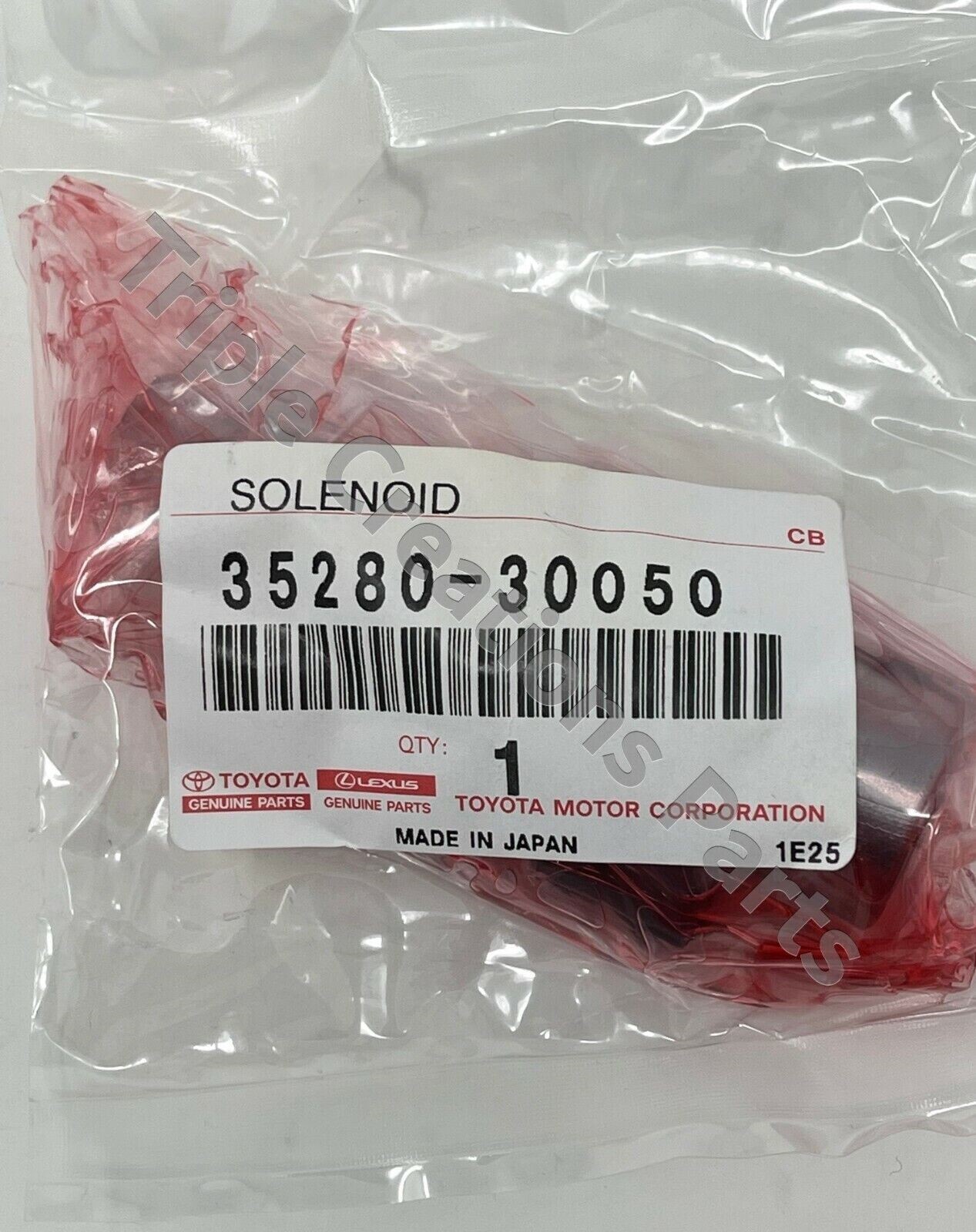 3528030050 GENUINE Toyota SOLENOID ASSY LOCK UP CONTROL 35280-30050 OEM