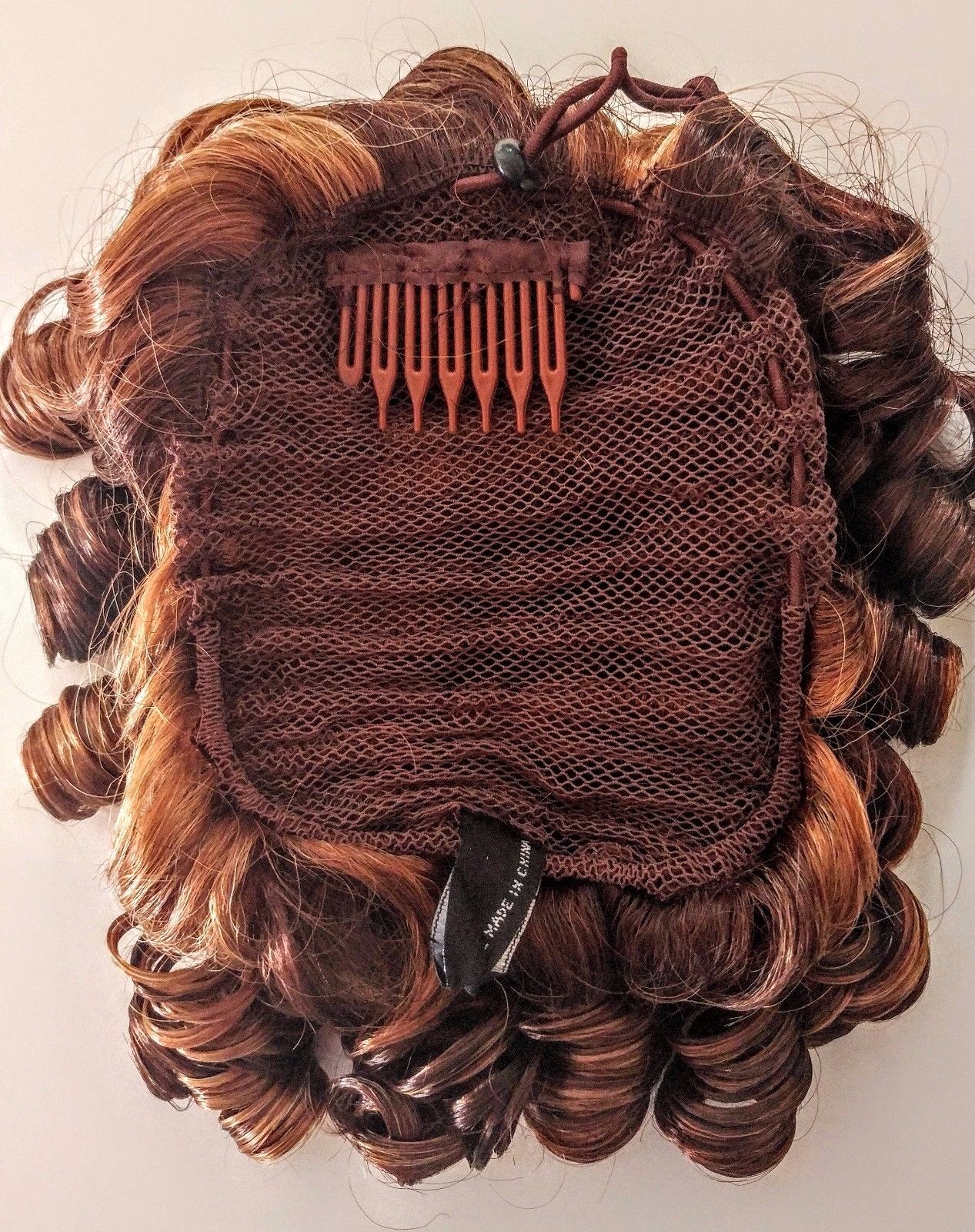 Nutcracker Clara Shirley Temple Victorian Curly Pageant Ponytail