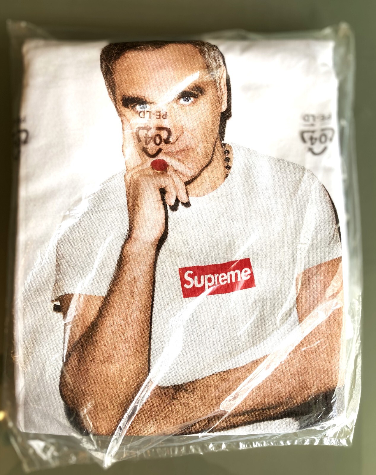 Supreme 16SS supreme モリッシー Morrissey Tee モリッシーフォト Mサイズ