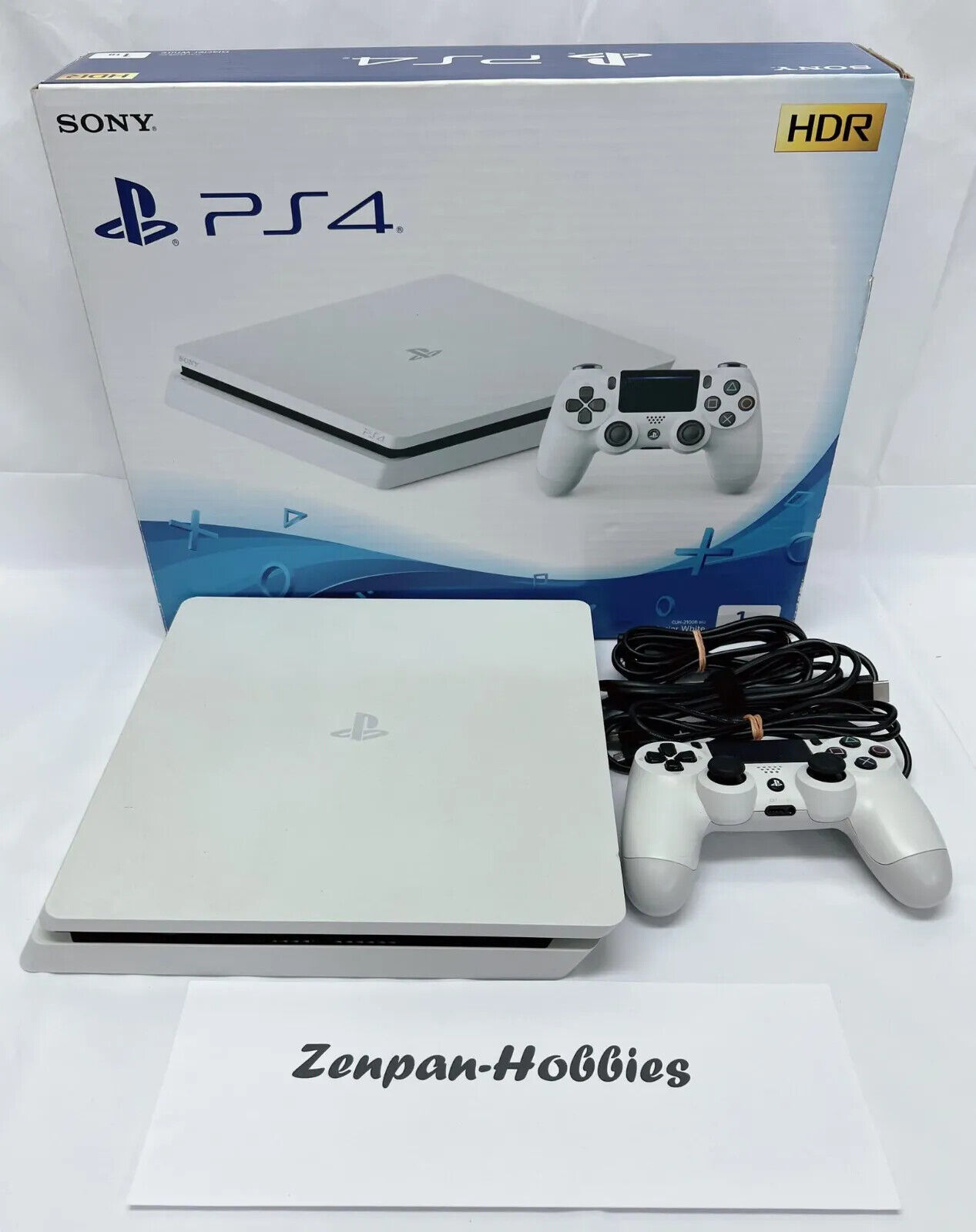 Sony PlayStation 4 PS4 Slim White Game Console 1TB CUH Sony PlayStation 4 PS4 Slim White Game Console 1TB CUH