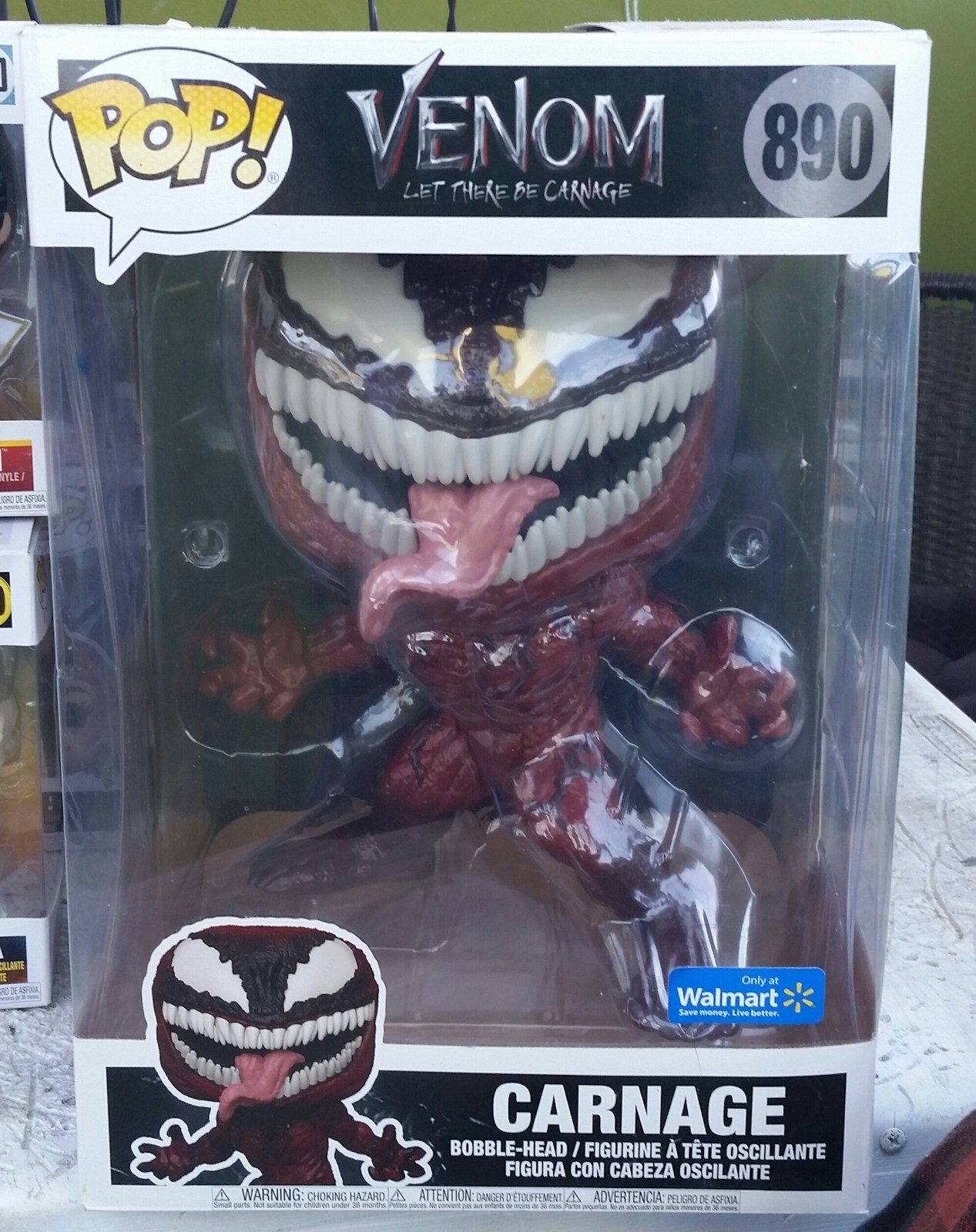 Funko 890 Pop! Venom Let There Be CARNAGE JUMBO 10