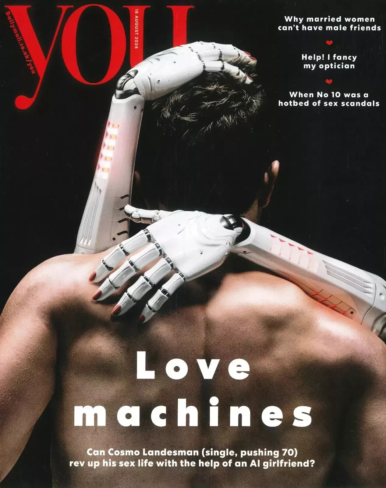 女性情報誌 TaylorSwift Girlfriend You Magazine Love Machines AI Girlfriend Taylor Swift, no10