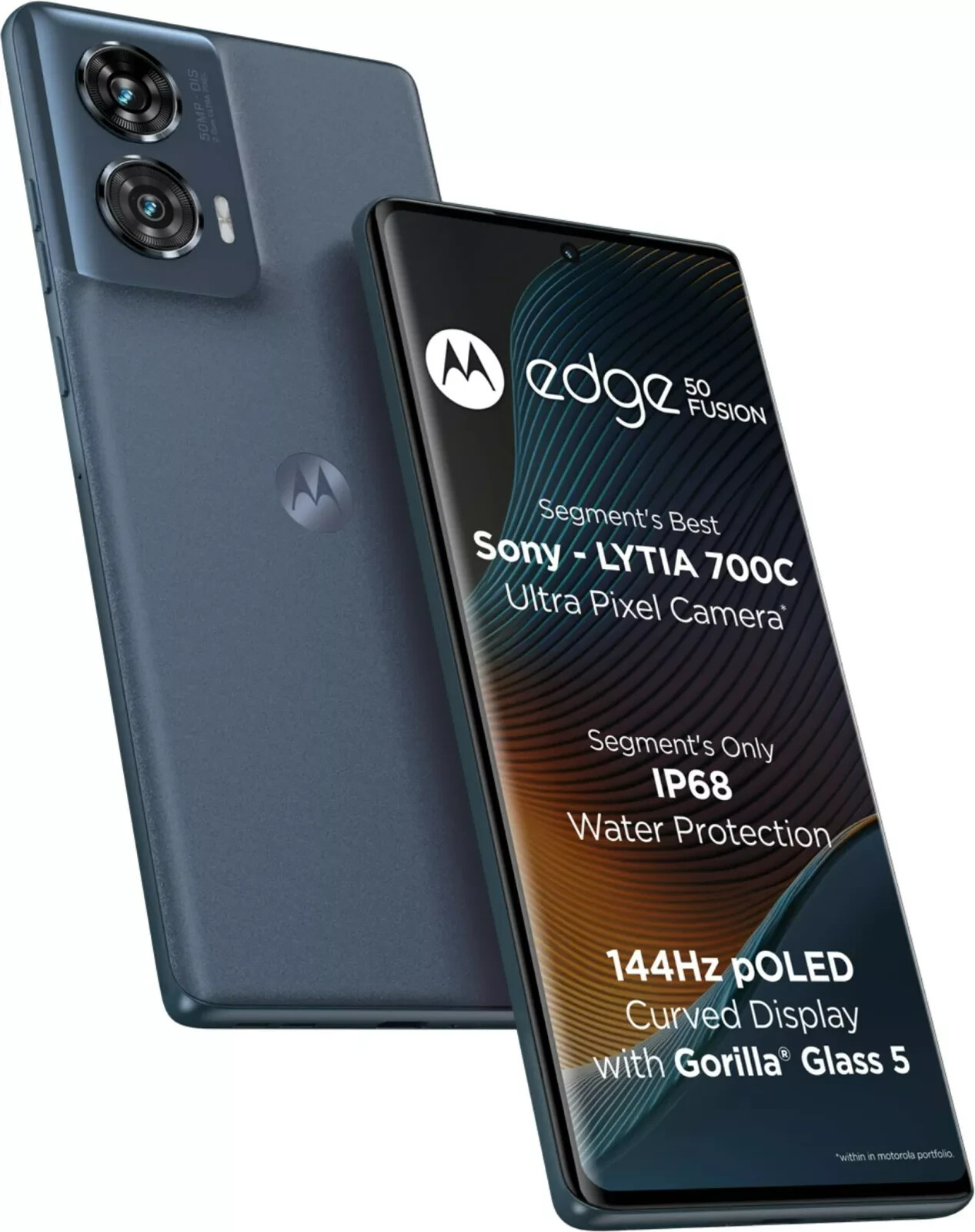 Motorola Edge 50 Fusion 5G (Blue 128 GB 8GB RAM) 6.7