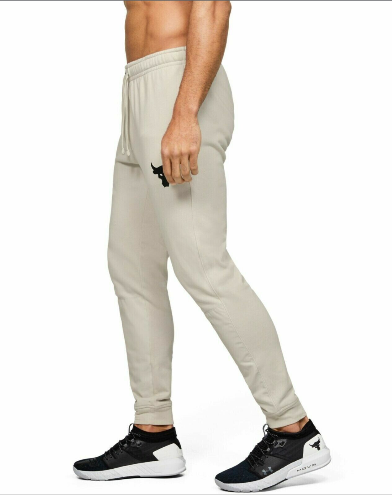 Under Armour Men’s Pants Project Rock Terry Joggers Sweatpants 1355634-110 MD/M