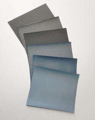 Matador Abrasive Wet or Dry Sandpaper 5 Sheets 2000 Grit 9"x11" Silicon Carbide