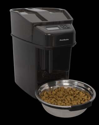 PetSafe Healthy Pet Simply Feed Automatic Dog and Cat Feeder Dispenses Dog Food