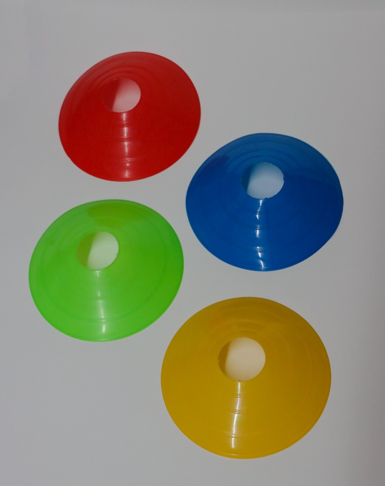 10 Piece Field Cone Disc Marker, 8" Diameter, 2" Height