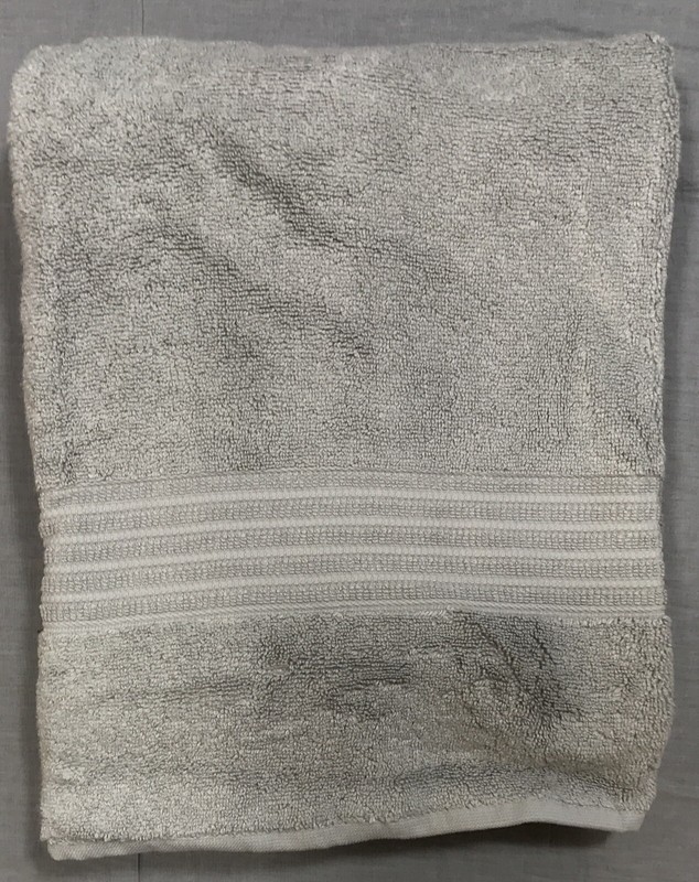 Pottery Barn Gray Mist Cotton Tencel Organic Bath Towel Ebay