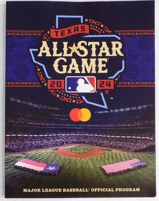 2024 MLB Texas All Star Game Official Program 