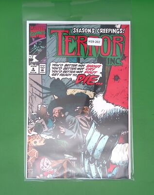 TERROR INC. #8 VOL. 1 8.0 1ST APP MARVEL COMIC BOOK H19-202