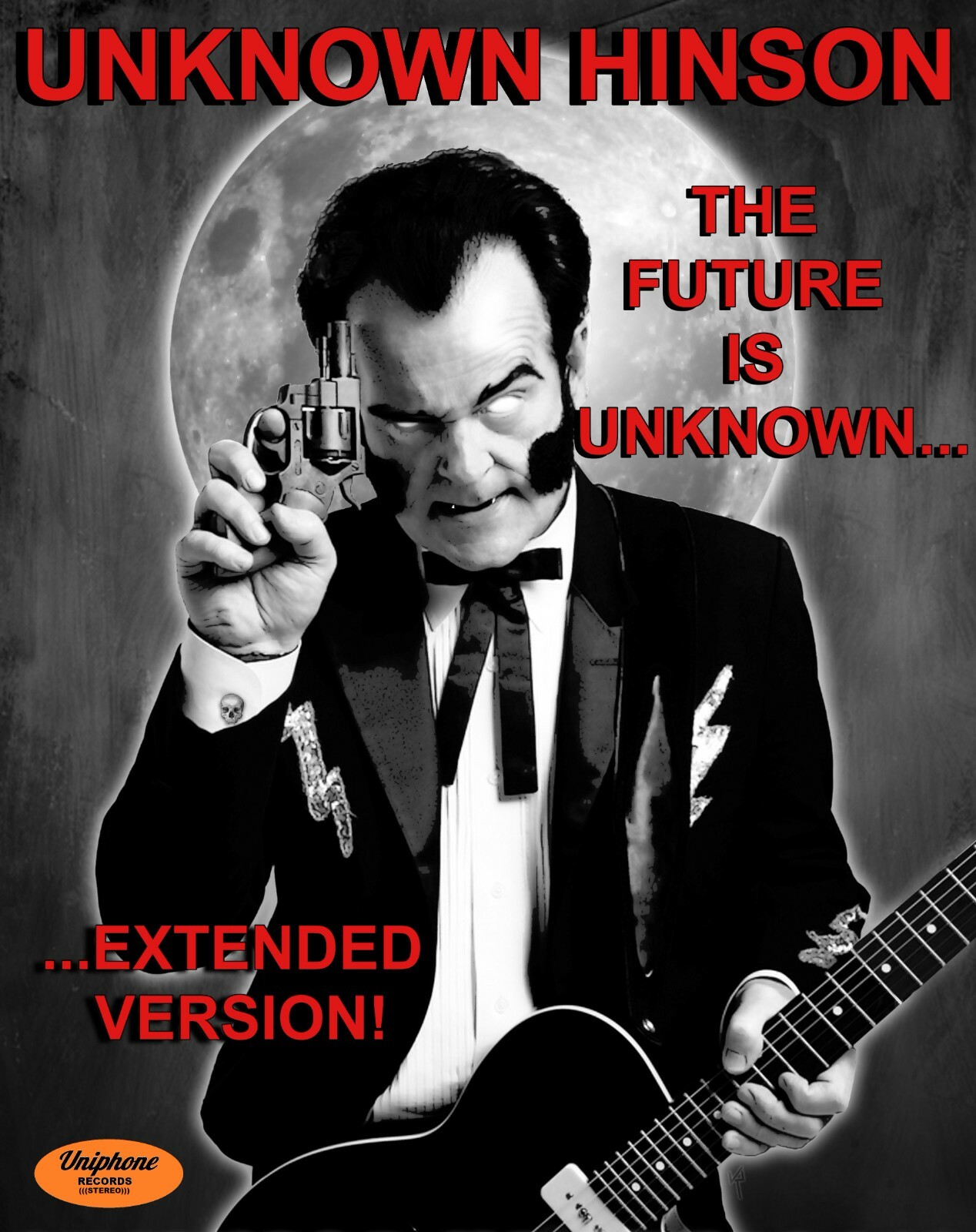 NEW UNKNOWN HINSON THE FUTURE IS UNKNOWN... EXTENDED VERSION CD HAND SIGNED 2021