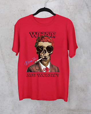 Warren Zevon Collection Tour Gift For Fan S to 5XL Red T-shirt TMB2434