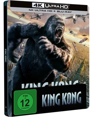 King Kong - Limited Steelbook  + (4K UHD Blu-ray) Jack Black