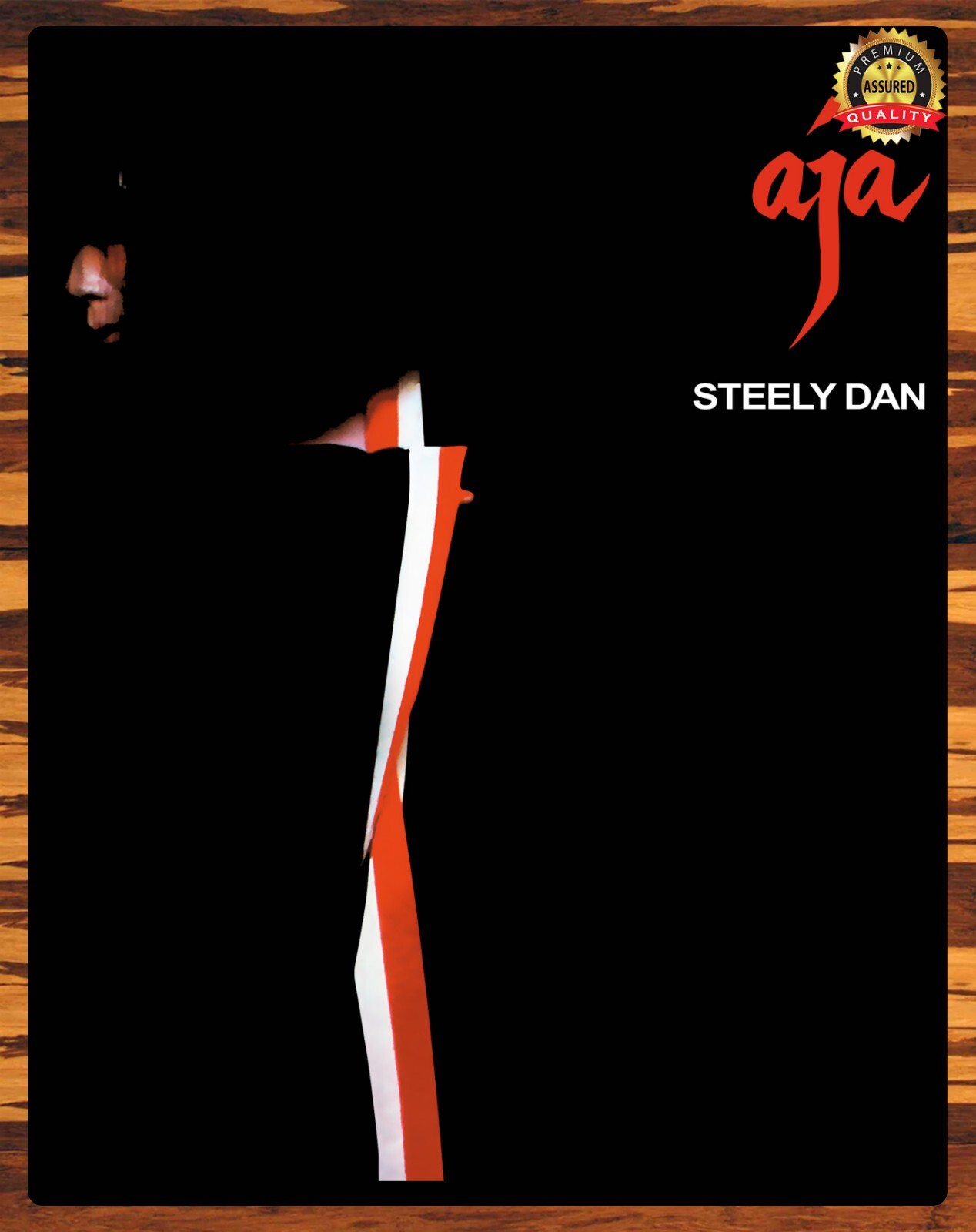 Steely Dan - AJA - Released September 23, 1977 - Metal Sign