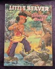 whitman little beaver coloring book 1956 1317 red ryder
