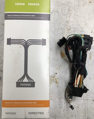 Directed Electronics THTO12C Remote T-harness 2007-2016 Toyota Lexus 4x10 5x10