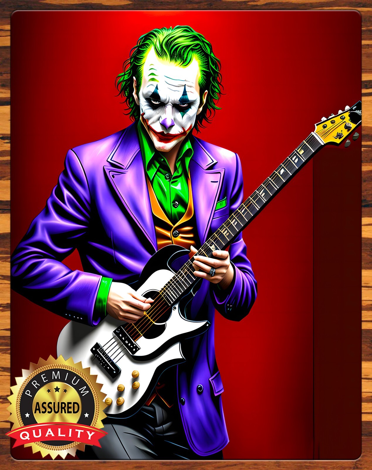 THE JOKER1 a4アート紙 JOKER』 @kuro_kami_art （黒紙×色鉛筆） 映画ジョーカーの