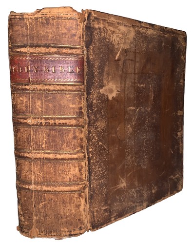 1807, SECOND COLLINS'S EDITION, HOLY BIBLE, OLD & NEW