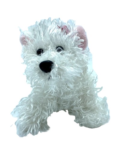 わんこ GANZ Webkinz Westhighland White Terrier Dog Puppy 7” plush