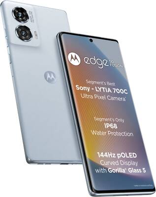 Motorola Edge 50 Fusion 5G (Blue 256 GB 12GB RAM) 6.7'' Snapdragon Global Version