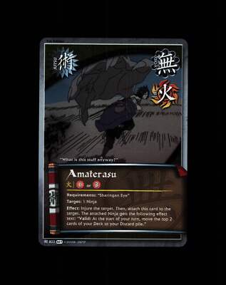 Amaterasu - 823 - NM - 1st Edition Foil - S21 - Naruto CCG - D4-16