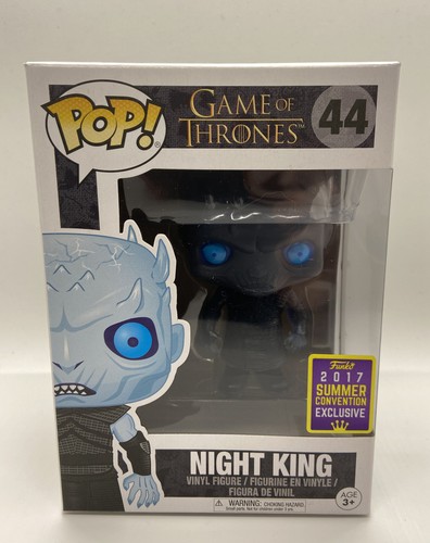 FUNKO POP NIGHT KING TRANSLUCENT 44 GAME THRONES EXCLUSIVE SDCC 2017 | eBay