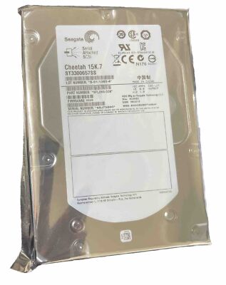 Seagate Cheetah 15K.7 ST3300657SS 300GB 15K 16MB SAS 6Gb/s 3.5'' Hard Drive