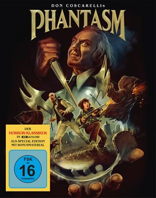 Phantasm - Das Böse - Mediabook (4K Ultra HD+Blu-ra (4K UHD Blu-ray) (UK IMPORT)