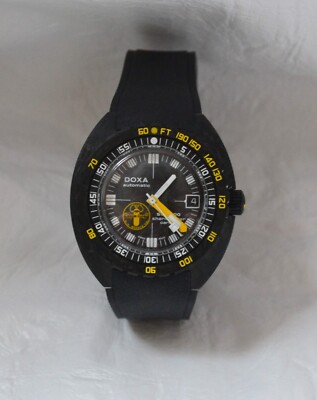 Doxa Sub300 Carbon Aqua Lung Sharkhunter Diver Limited Edition