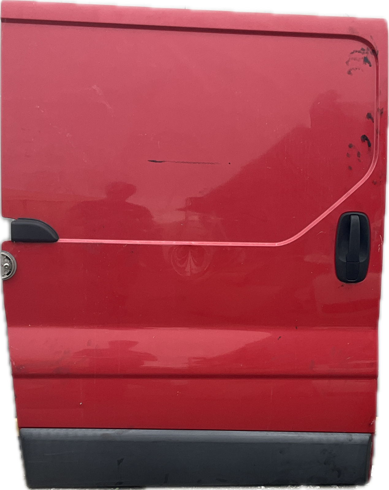 Porta Portiera posteriore scorrevole destra RENAULT TRAFIC colore rossa ricambio