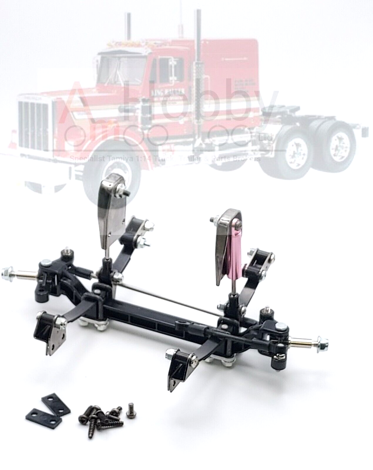 1/14 Tamiya King Hauler Truck Front Suspension & Steering