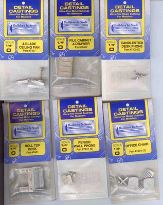 NMRA Merit Award O Scale Small Business Building w/extras For Interior