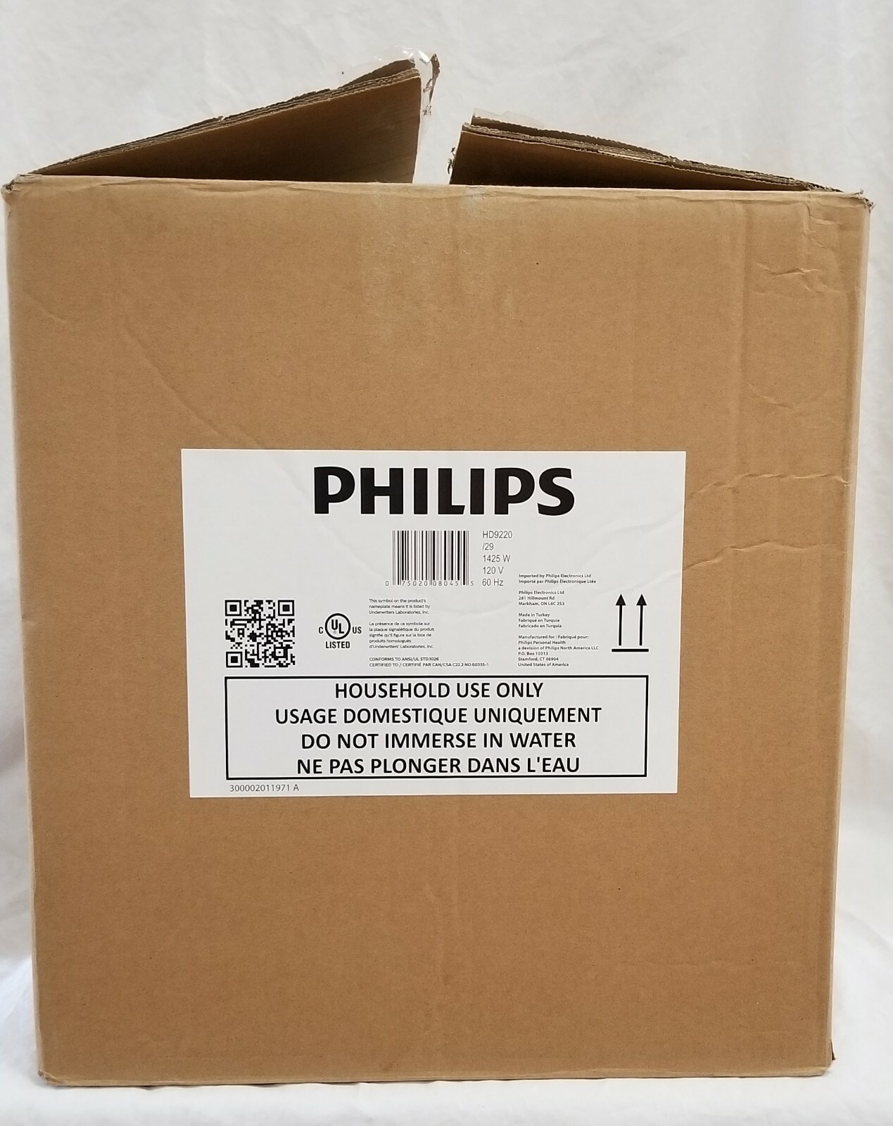 Philips (Hd9220/29) Airfryer  - Black 2.75 qt Gently Used Condition