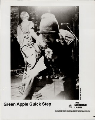 Green Apple Quick Step Vintage ORIGINAL band 8x10 Photo 1990's  - Scarce