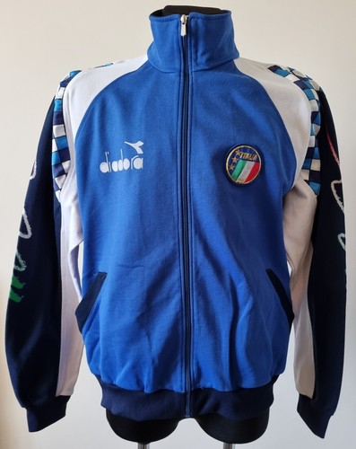 Italy 1990 - 1992 Home football Diadora jacket size 54 | eBay