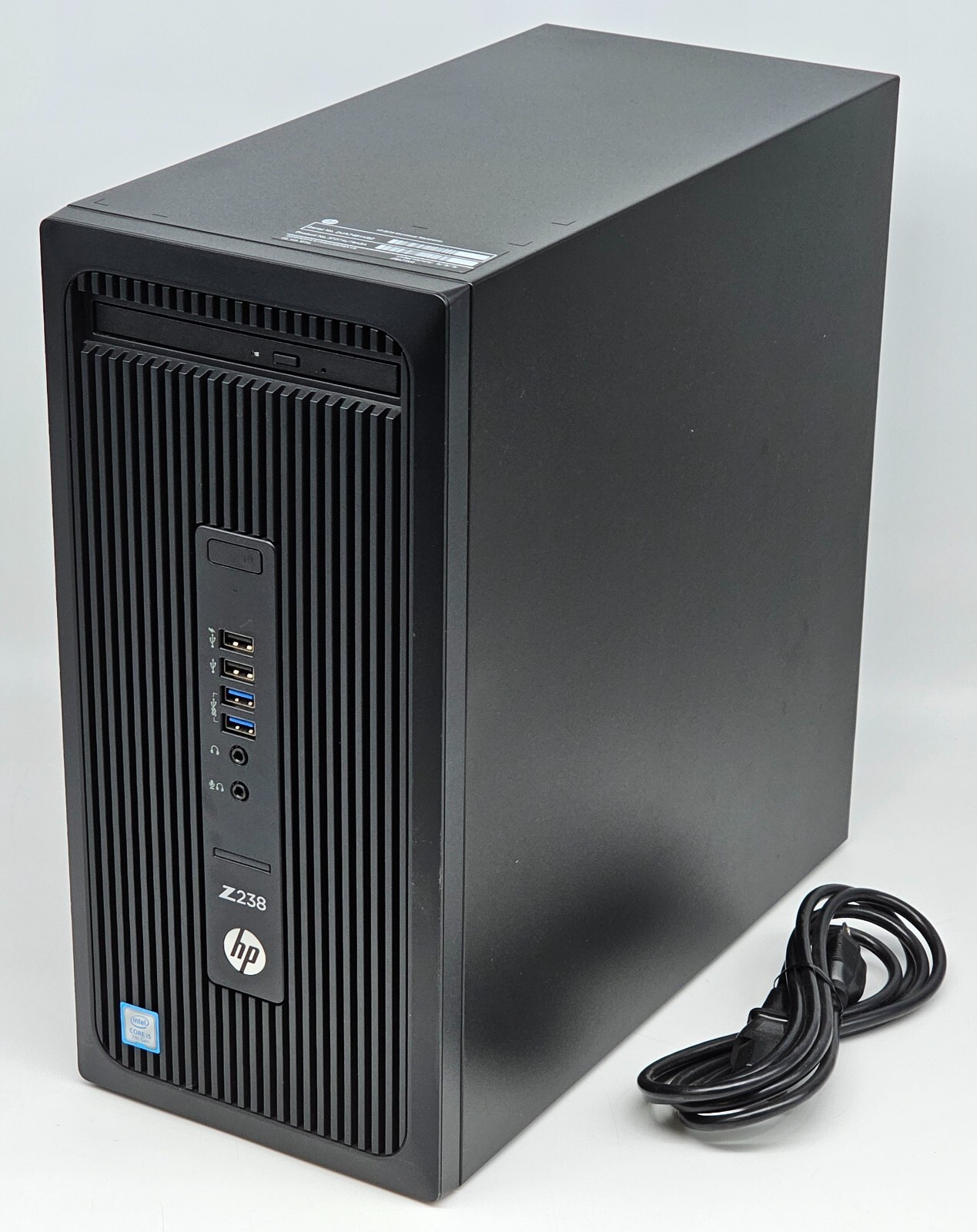 HP Z238 Desktop - Intel Core i5-7500 @ 3.40GHz 24GB RAM 500GB SSD - Windows 11 HP Z238 Desktop - Intel Core i5-7500 @ 3.40GHz 24GB RAM 500GB SSD - Windows 11