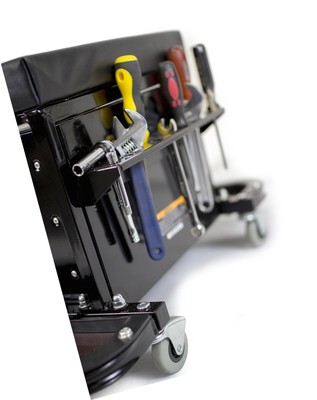 WEN 73015 Garage Glider Rolling Tool Chest Seat