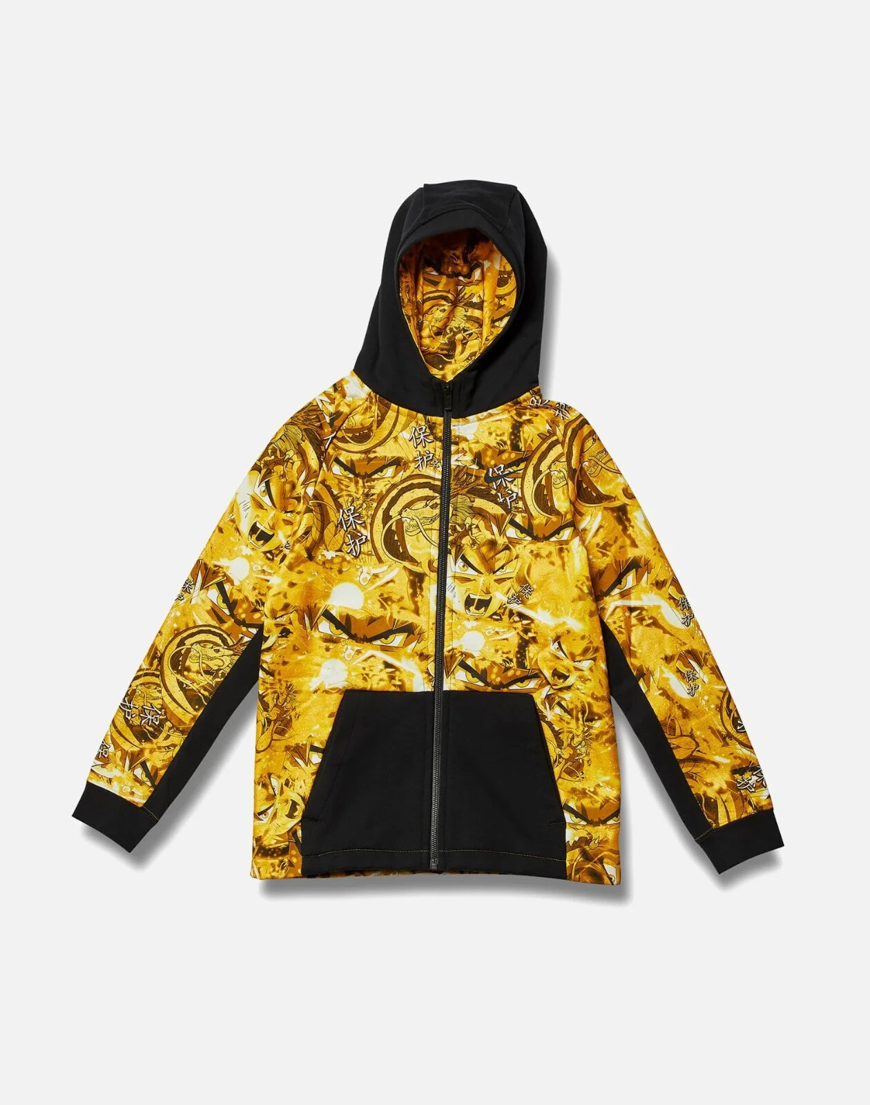Nike Doernbecher Dragon Ball Z DBZ Donovon Gold/Black Hoodie Nike Doernbecher Dragon Ball Z DBZ Donovon Gold/Black Hoodie