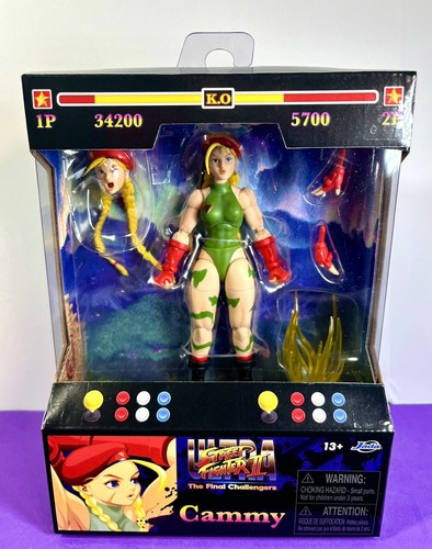 【新品未開封】JADA ストリートファイター II『キャミィ等3体セット』オマケ 2024 Jada Toys Ultra Street Fighter II The Final Challengers