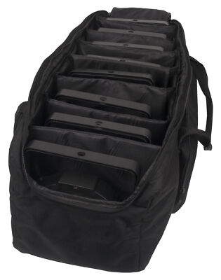 American DJ F8 PAR BAG Black Durable Padded Gig Bag For Up To 8 Slim LED Pars