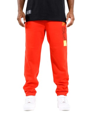

Мужские брюки Jordan Red Essentials с рисунком Mountainside, Красный