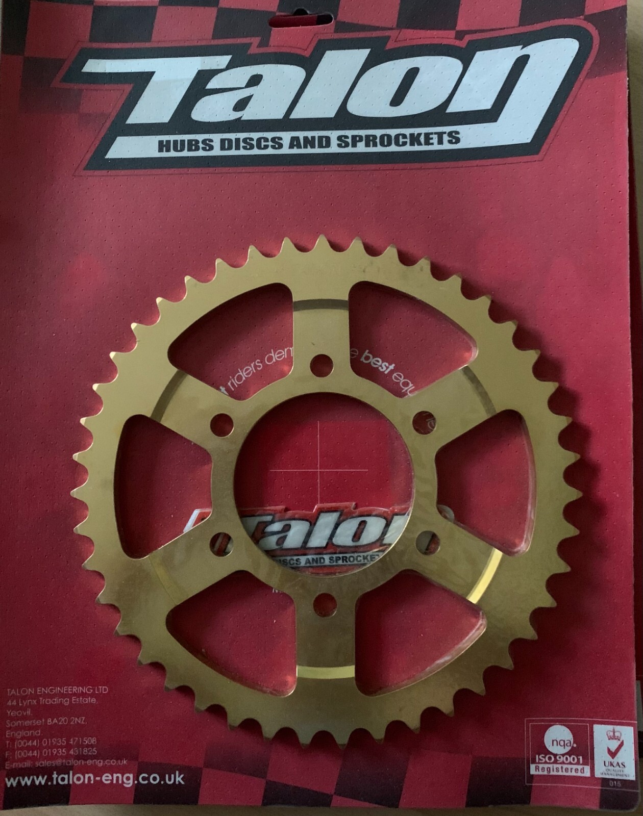 TALON Rear Sprocket, TR349-43-530 KAWASAKI ZX9R ZXR1200R TALON Rear Sprocket, TR349-43-530 KAWASAKI ZX9R ZXR1200R