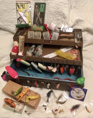 wooden fishing tackle boxes for sale