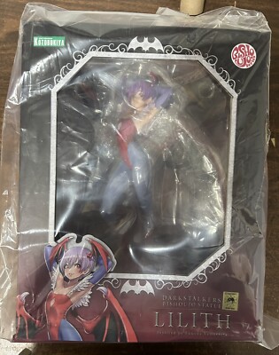 Kotobukiya Darkstalkers Lilith Vampire Bishoujo 1:7 Scale Statue Sealed