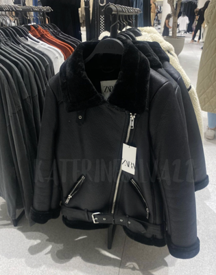Lammy coat hotsell zara
