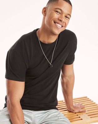 Hanes Men's Crewneck Undershirt 4-Pack T-Shirt Tee Comfort Fit Stretch Ultimate